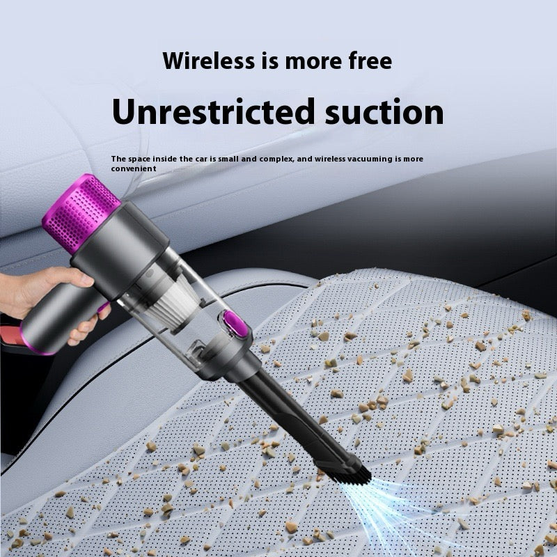 Portable Wireless Handheld Vacuum Cleaner – High Suction Mini Vacuum for Car, Home & Office
