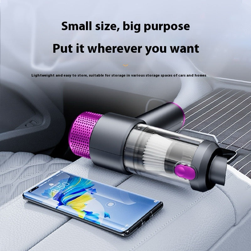 Portable Wireless Handheld Vacuum Cleaner – High Suction Mini Vacuum for Car, Home & Office